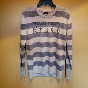 Harry Potter "Azkaban Prison" scoop neck pullover.